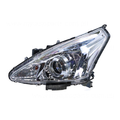 Xenon Electric Adjust Head Lamp Passenger Side Genuine Suits Nissan Pulsar C12 2013 to 2016