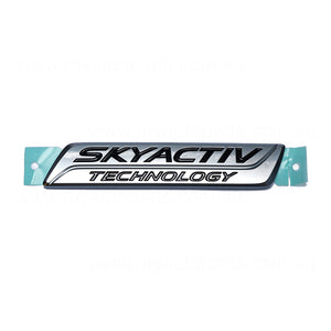 Tail Gate Emblem "Skyactive" OEM Suits Mazda 2 DJ 2014 to 2017