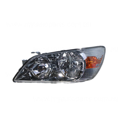 Halogen Head Lamp Passenger Side Genuine Suits Lexus IS 2003 to 2005