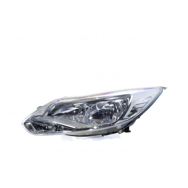 Chrome Head Lamp Passenger Side Certified Suits Ford Focus LW 2011 to 2012