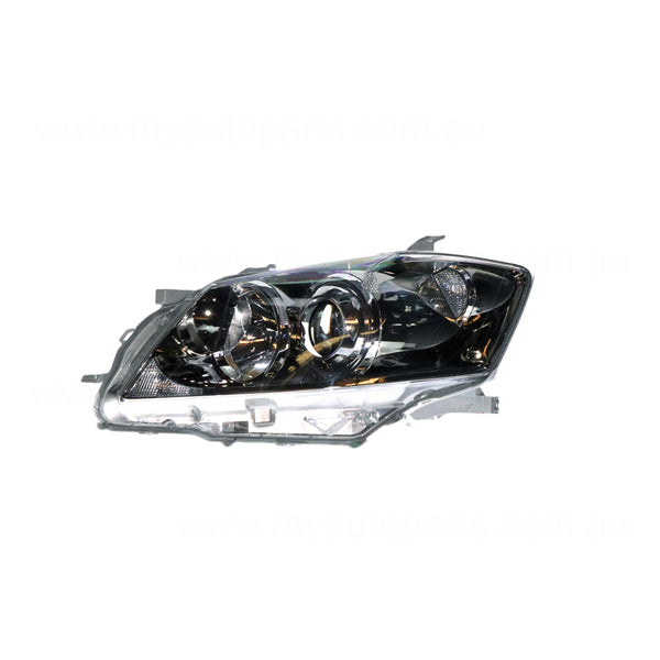 Halogen Electric Adjust Head Lamp Passenger Side OEM suits Toyota Aurion GSV40R 2006 to 2009