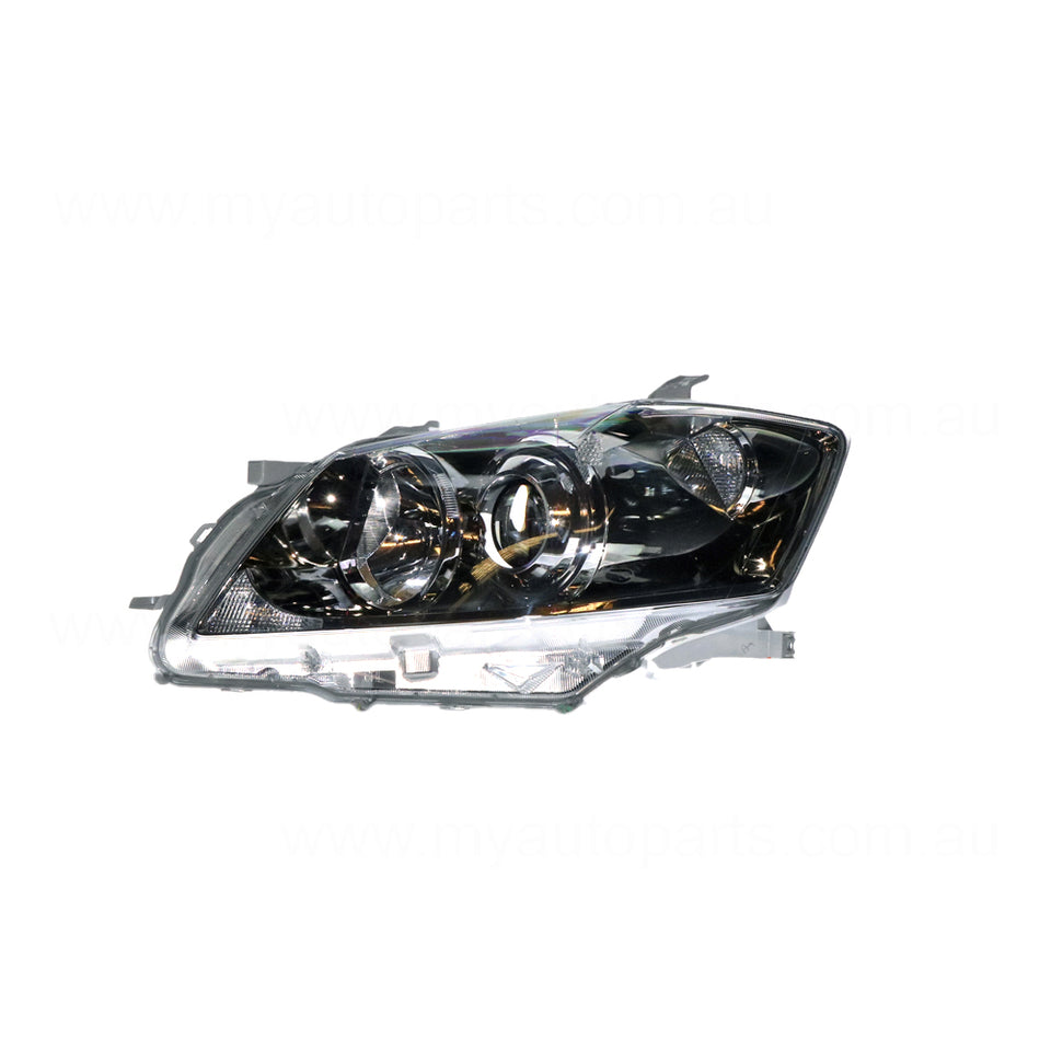 Halogen Electric Adjust Head Lamp Passenger Side OEM suits Toyota Aurion GSV40R 2006 to 2009