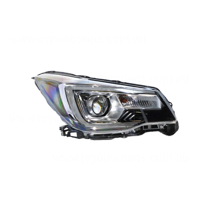 LED Head Lamp Drivers Side Genuine suits Subaru Forester XT/2.0D-S SJ 2016 to 2017