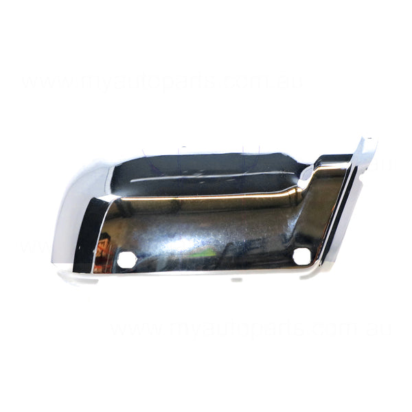 Genuine Rear Bar End Drivers Side Chrome With Sensor suits Ford Ranger PX 2011 to 2018