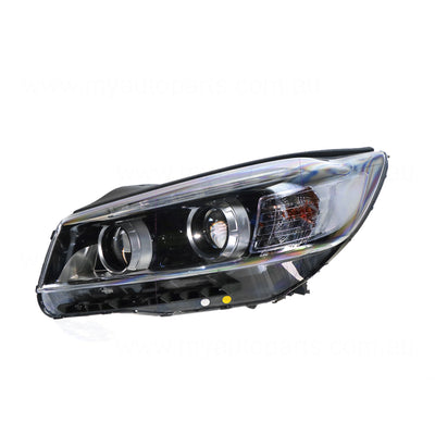 Head Lamp Passenger Side OEM Suits Kia Sorento Platinum/GT-Line UM 6/2015 to 8/2017