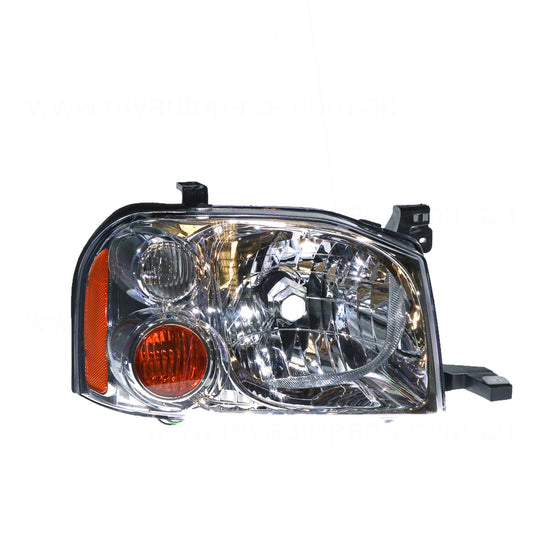 Halogen Head Lamp Drivers Side Certified Suits Nissan Navara D22 2001 to 2015