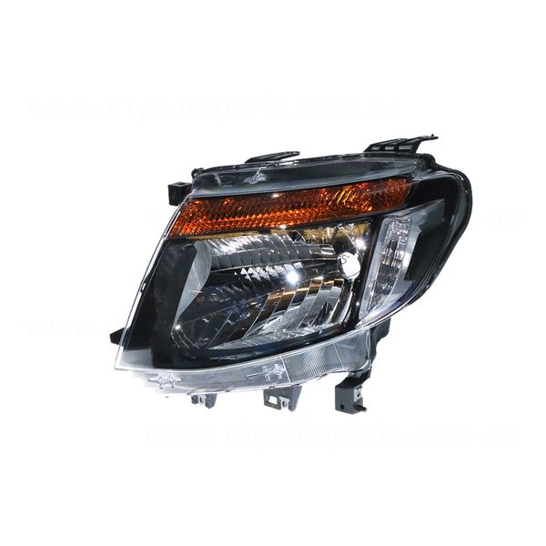 Halogen Head Lamp Passenger Side OEM Suits Ford Ranger PX 2011 to 2015