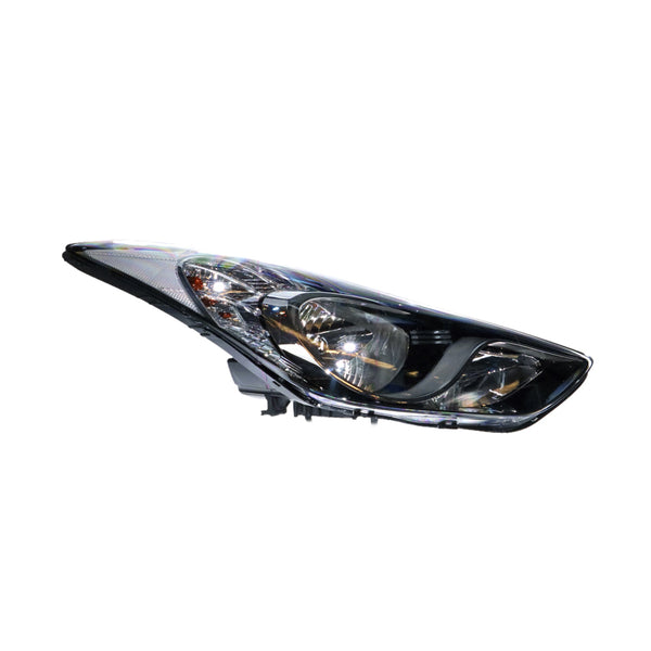 Halogen Head Lamp Drivers Side OEM Suits Hyundai Elantra MD 2011 to 2013