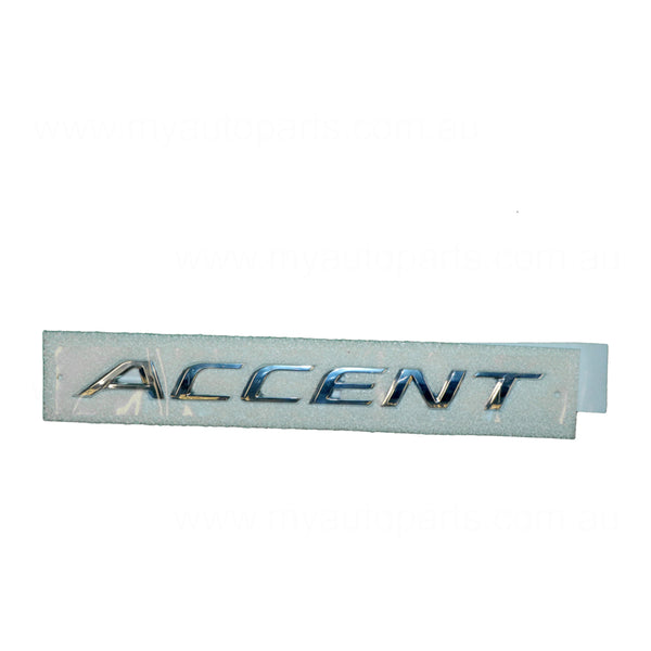 Tail Gate Emblem OEM suits Hyundai Accent RB