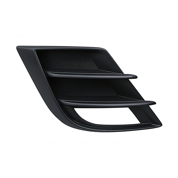 Front Bar Grille With Fog Light Mount Drivers Side Aftermarket Suits Mazda 3 BL Maxx Sport 3/2009 to 9/2011