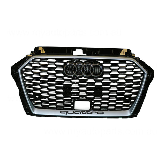 Grille OEM Suits Audi RS3 8V Sedan/Hatch 7/2017 On