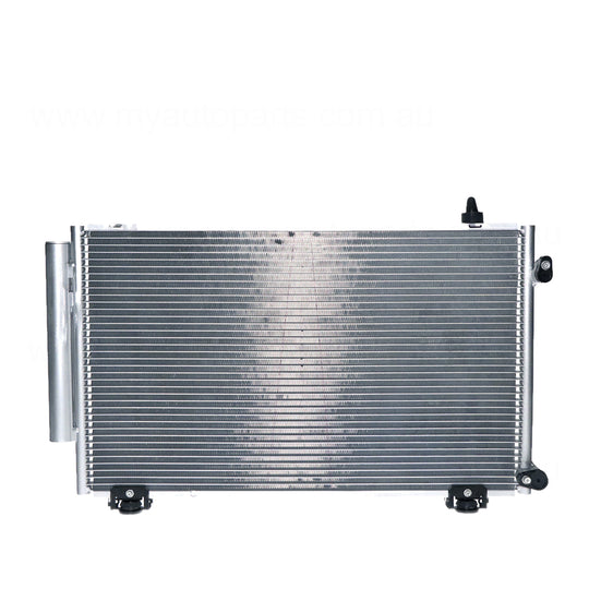 16 mm 5.4 mm Fin A/C Condenser Aftermarket Suits Toyota Corolla ZZE122R 2004 to 2007