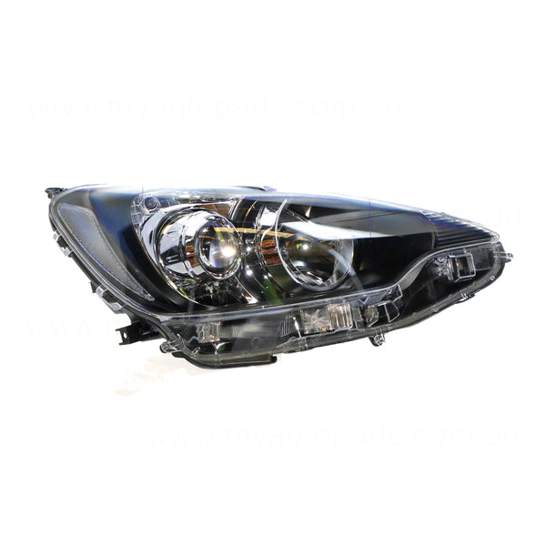 Electric Adjust Head Lamp Drivers Side OEM Suits Toyota Prius-C NHP10R i-Tech2011 to 2015
