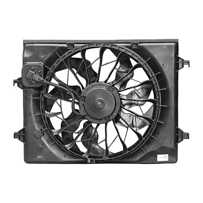 Radiator Fan Assembly Aftermarket Suits Hyundai Sonata LF 2015 to 2017