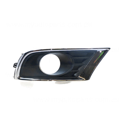 Front Bar Grille With Fog Light Mount Drivers Side OEM suits Toyota Aurion GSV40R 8/2009 to 4/2012