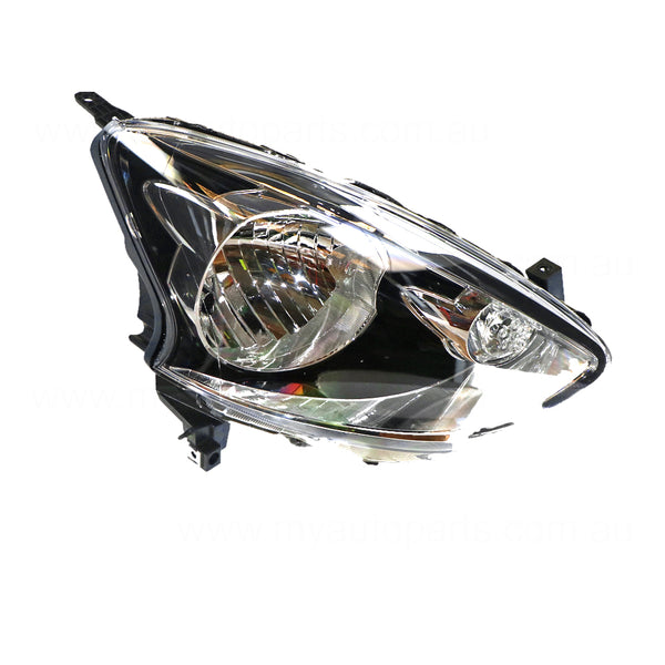 Halogen Head Lamp Drivers Side Certified Suits Nissan Micra K13 2015 to 2016