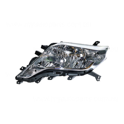 Head Lamp Passenger Side OEM suits Toyota Prado 150 Series 2013 to 2017