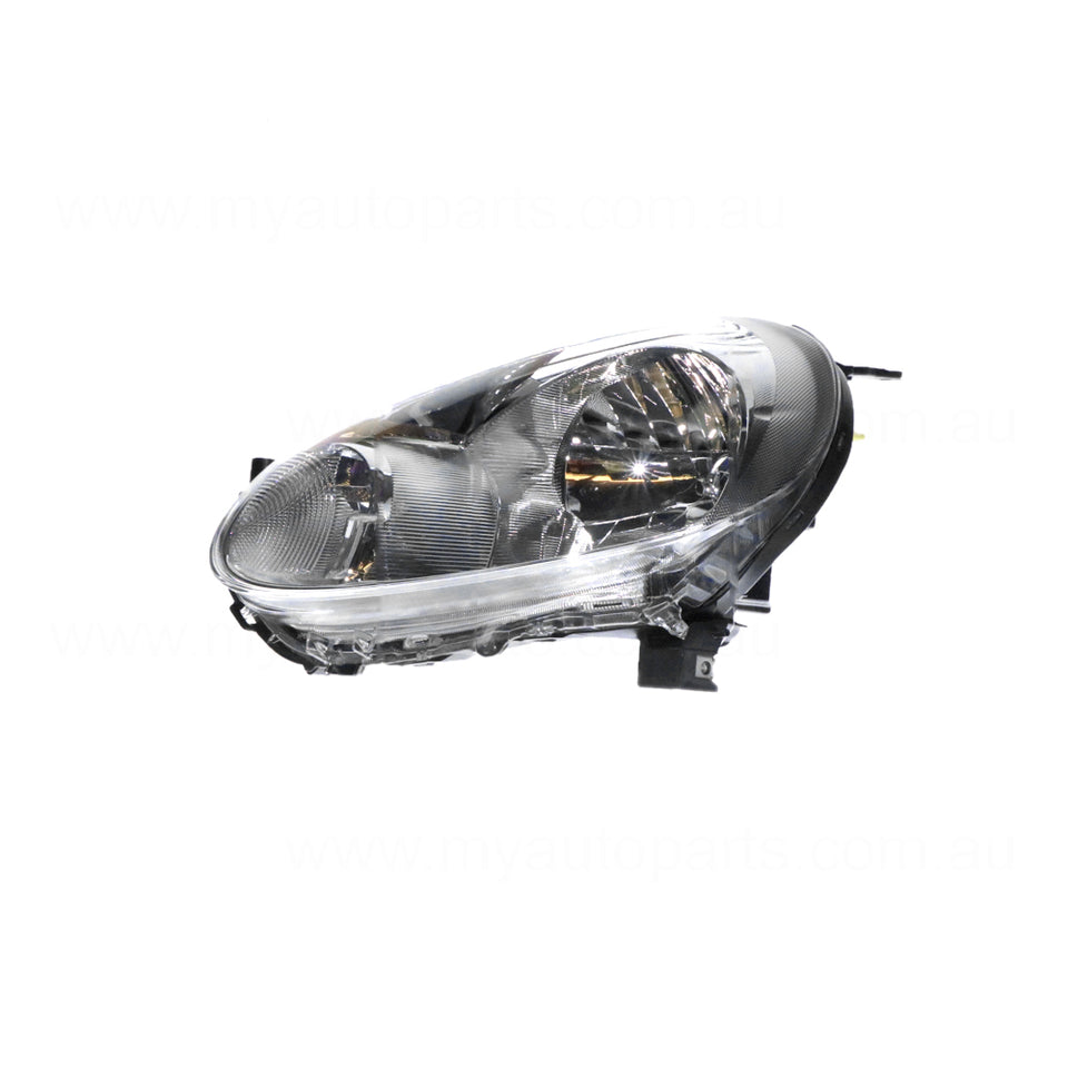 Halogen Head Lamp Passenger Side OEM Suits Nissan Micra K13 2010 to 2013