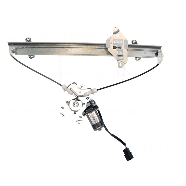 Electric With Motor Front Door Window Regulator Passenger Side Aftermarket Suits Mitsubishi Lancer CH 2003 to 2007