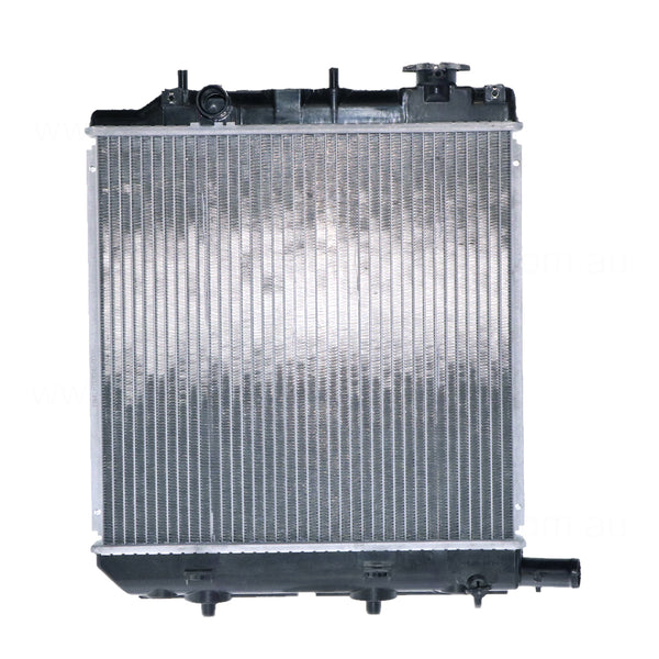 Radiator 28 / 28 mm Plastic Aluminium 375 x 378 x 26 mm Manual/Auto 1.3,1.5L L B3,B5 Aftermarket Suits Mazda 121 Metro Dw DW 1996 to 2002