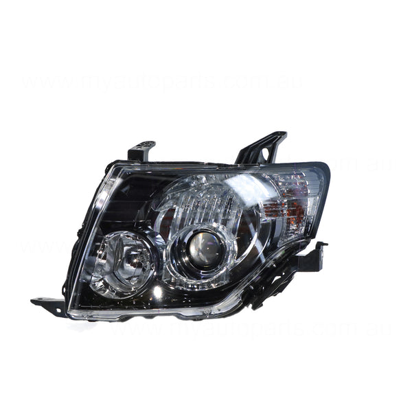 Halogen Head Lamp Passenger Side OEM Suits Mitsubishi Pajero GLS/VRX NT 2008 to 2009