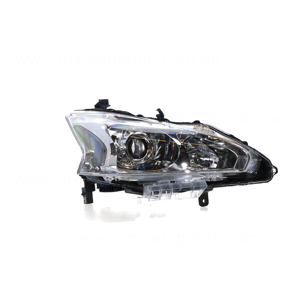 Xenon Electric Adjust Head Lamp Drivers Side OEM Suits Nissan Altima L33 2013 to 2017