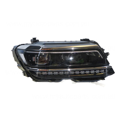 LED Head Lamp Drivers Side Genuine Suits Volkswagen Tiguan 5N 2016 On