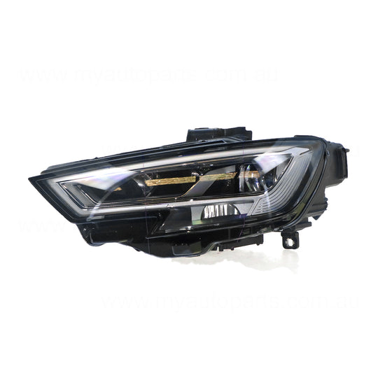 LED Head Lamp Passenger Side OEM suits Audi A3/S3/RS3 8V 2016 On