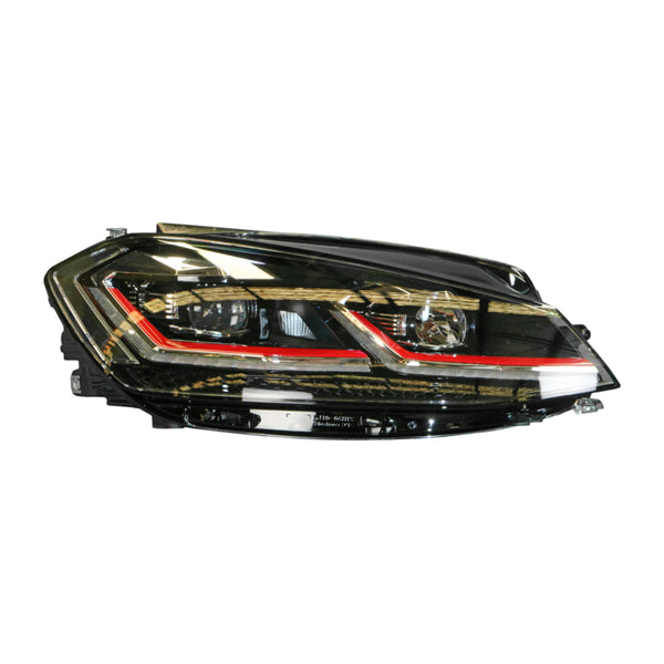 LED Head Lamp Drivers Side OEM Suits Volkswagen Golf GTi MK 7 2017 On
