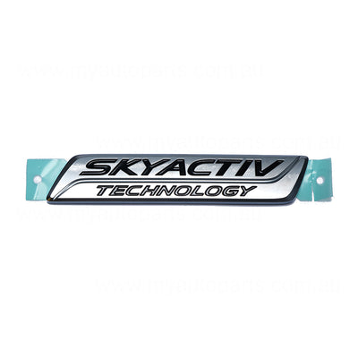 Tail Gate Emblem "Skyactive" OEM Suits Mazda 2 DJ 2014 to 2017