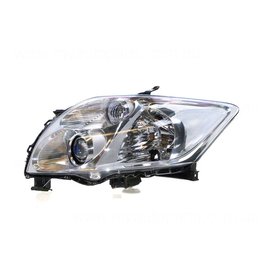 Halogen Head Lamp Passenger Side Certified Suits Toyota Corolla ZRE152R 2007 to 2009