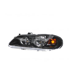 Black Head Lamp Passenger Side Certified Suits Nissan Pulsar N16 9/2002 to 1/2006