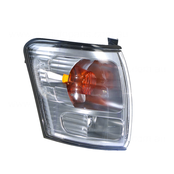 Silver Front Park / Indicator Lamp Drivers Side OEM suits Toyota Hilux (Japan Built)