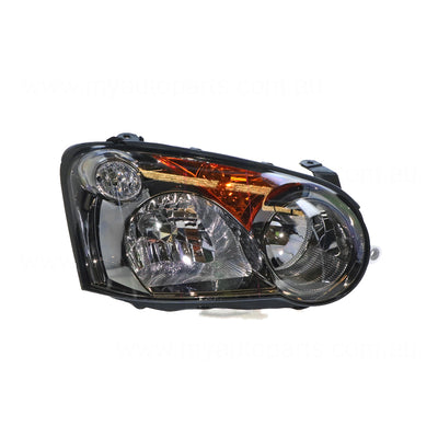 Head Lamp Drivers Side Genuine Suits Subaru Impreza GD/GG 11/2002 to 8/2005