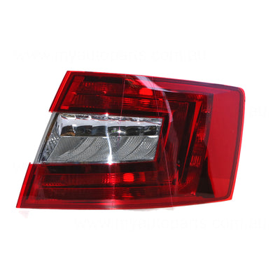 Tail Lamp Drivers Side Certified Suits Skoda Octavia NE Sedan 2013 to 2017