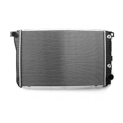 Radiator 38 / 45 mm Plastic Aluminium 636 x 418 x 32 mm Manual/Auto 4.0L L INTECH Aftermarket Suits Ford Falcon DC/XG 1988 to 1996