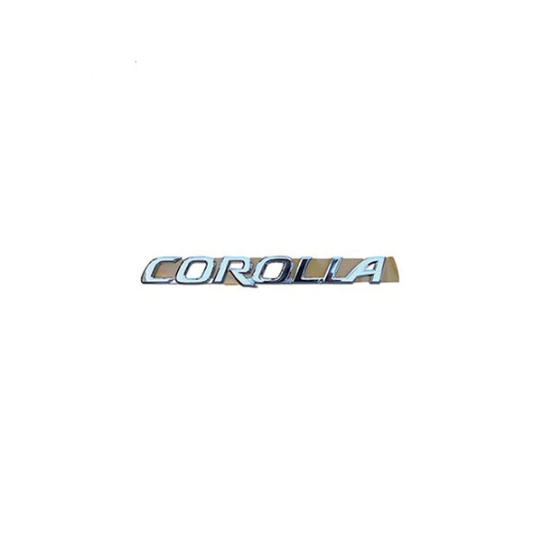 Boot lid Emblem "Corolla" OEM suits Toyota Corolla