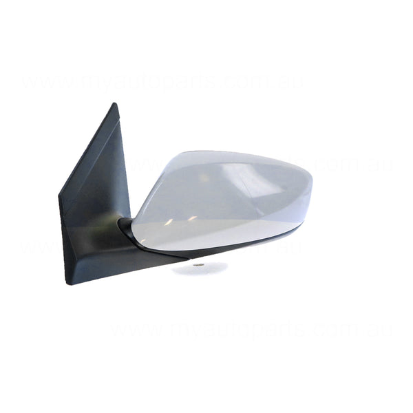 White Door Mirror, Electric Heated and Without Indicators, Passenger Side OEM suits Hyundai i30 2012 to 2017