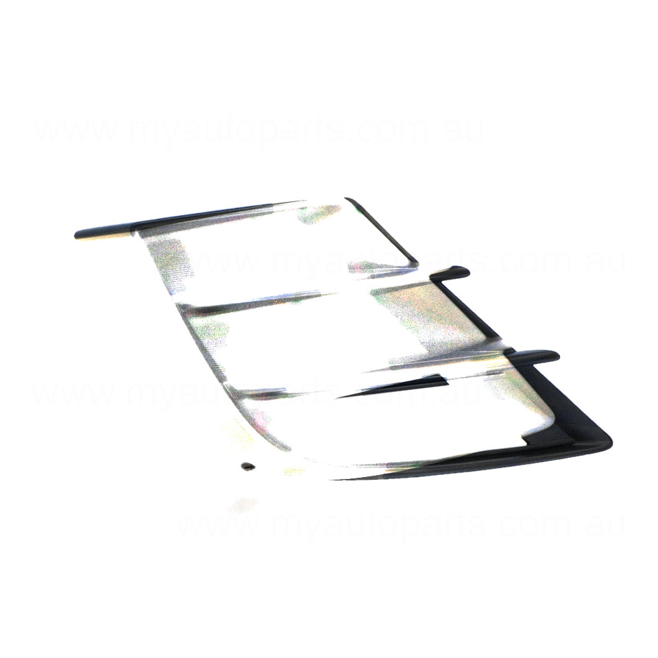Front Bar Grille With Fog Light Mount Drivers Side OEM Suits Mazda 3 BL Maxx Sport 3/2009 to 9/2011