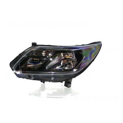 Halogen Head Lamp Passenger Side OEM suits Holden Colorado RG LS/LT/LX 7/2016 On