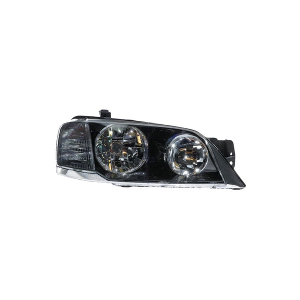 Black Head Lamp Drivers Side Certified Suits Ford Territory SX/SY 6/2004 to 4/2009