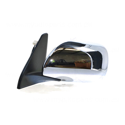 Chrome Door Mirror Passenger Side OEM Suits Toyota Prado 120 Series GXL/VX/Grande 2002 to 2009