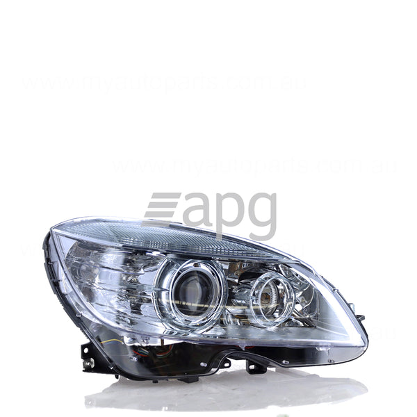 Bi-Xenon Head Lamp Drivers Side Certified suits Mercedes-Benz C Class 2007 to 2011
