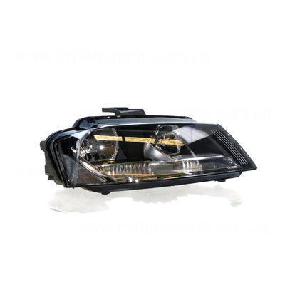 Head Lamp Drivers Side OES Suits Audi A3 8P 2008 to 2014