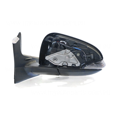 Electric Door Mirror Passenger Side OEM Suits Toyota Prius-C NHP10R i-Tech2011 to 2017