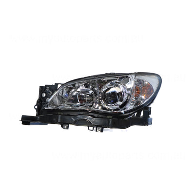 Head Lamp Passenger Side Genuine Suits Subaru Impreza WRX/STi GD/GG 2005 to 2007