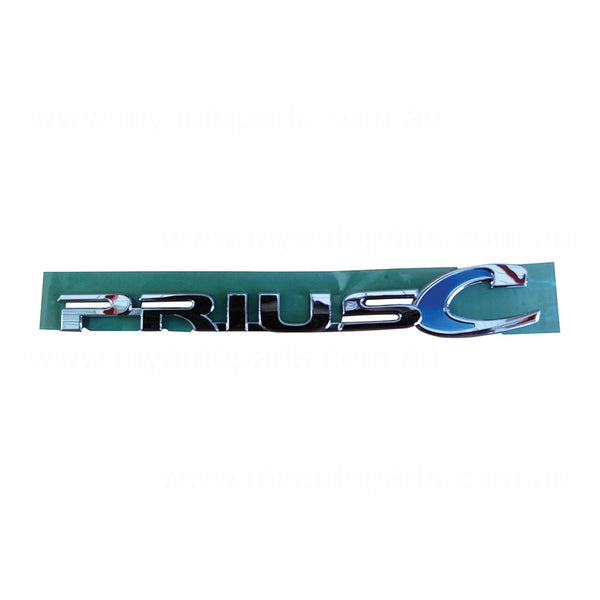 Tail Gate Emblem OEM suits Toyota Prius-C NHP10R