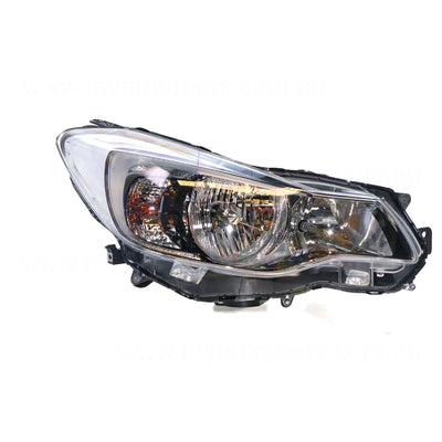 Xenon Head Lamp Drivers Side Genuine Suits Subaru XV S G4X 2015 to 2017