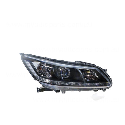 Projector Manual Adjust Head Lamp Drivers Side Genuine Suits Honda Accord CR 2013 to 2016