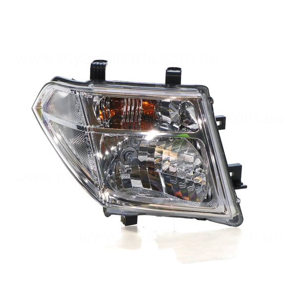Head Lamp Drivers Side OEM Suits Nissan Navara D40 2008 to 2015